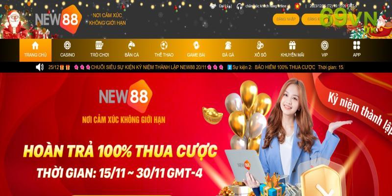 Nhà cái New88 mang tới nhiều sản phẩm hấp dẫn cho anh em