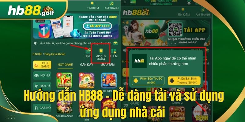 Hướng dẫn HB88 - Dễ dàng tải và sử dụng ứng dụng nhà cái